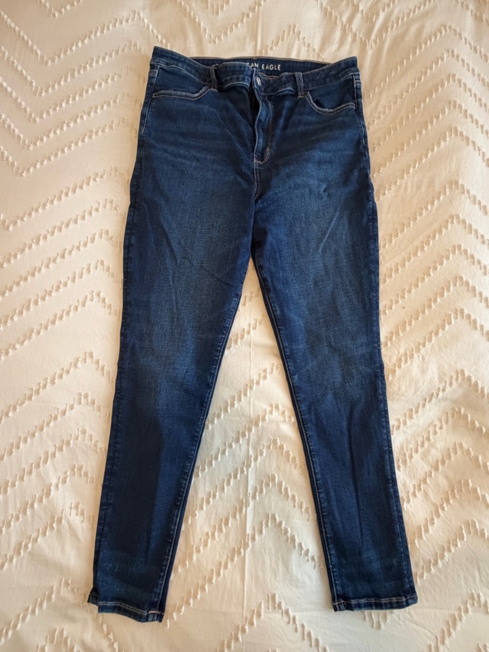 American Eagle Outfitters Dark Blue Skinny Jeans